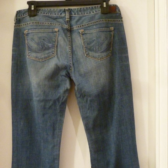 X2 Quality Denim Blue  Wash Stella Bootcut Jeans Low Rise 5 Pockets Sz 12 - Picture 5 of 13